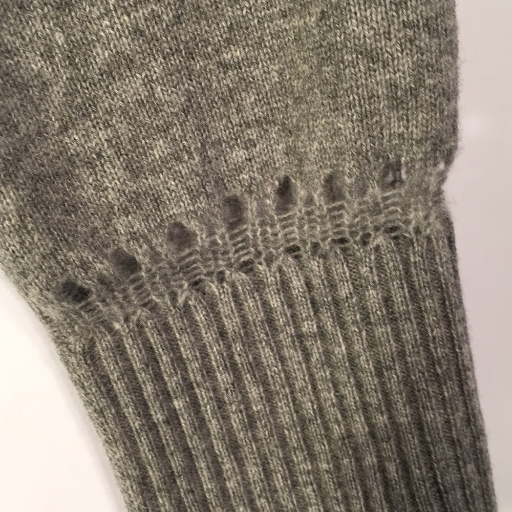 J. Crew Grey Cashmere Sweater - Picture 4 of 6